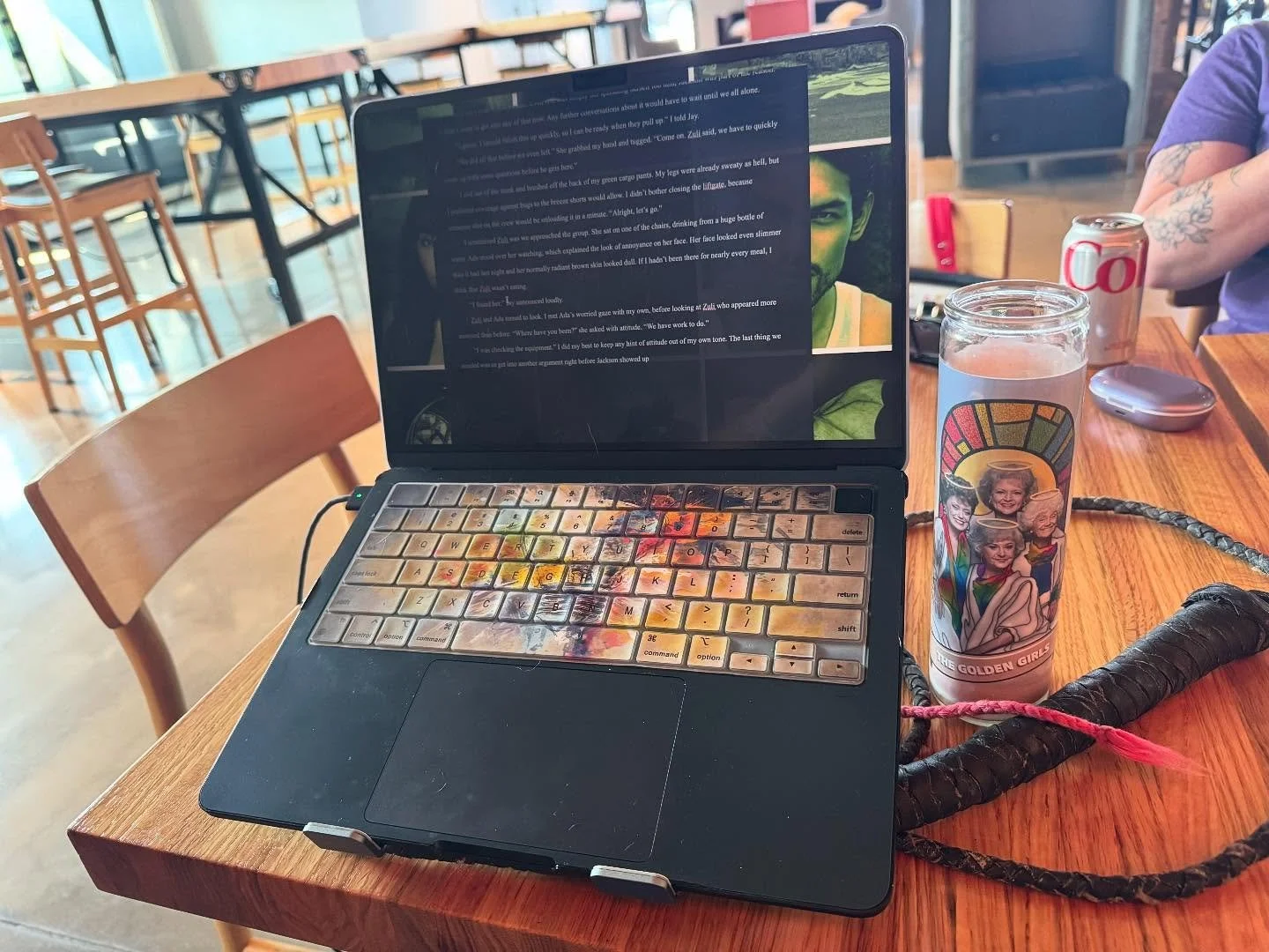 If your friend doesn’t motivate you with patron saints and a whip, then what are they even doing?!