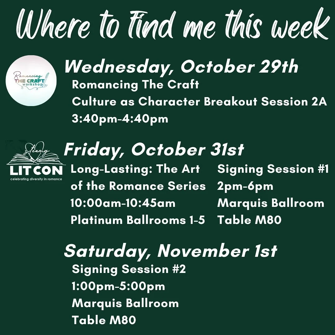 I&rsquo;m so excited for this week!!