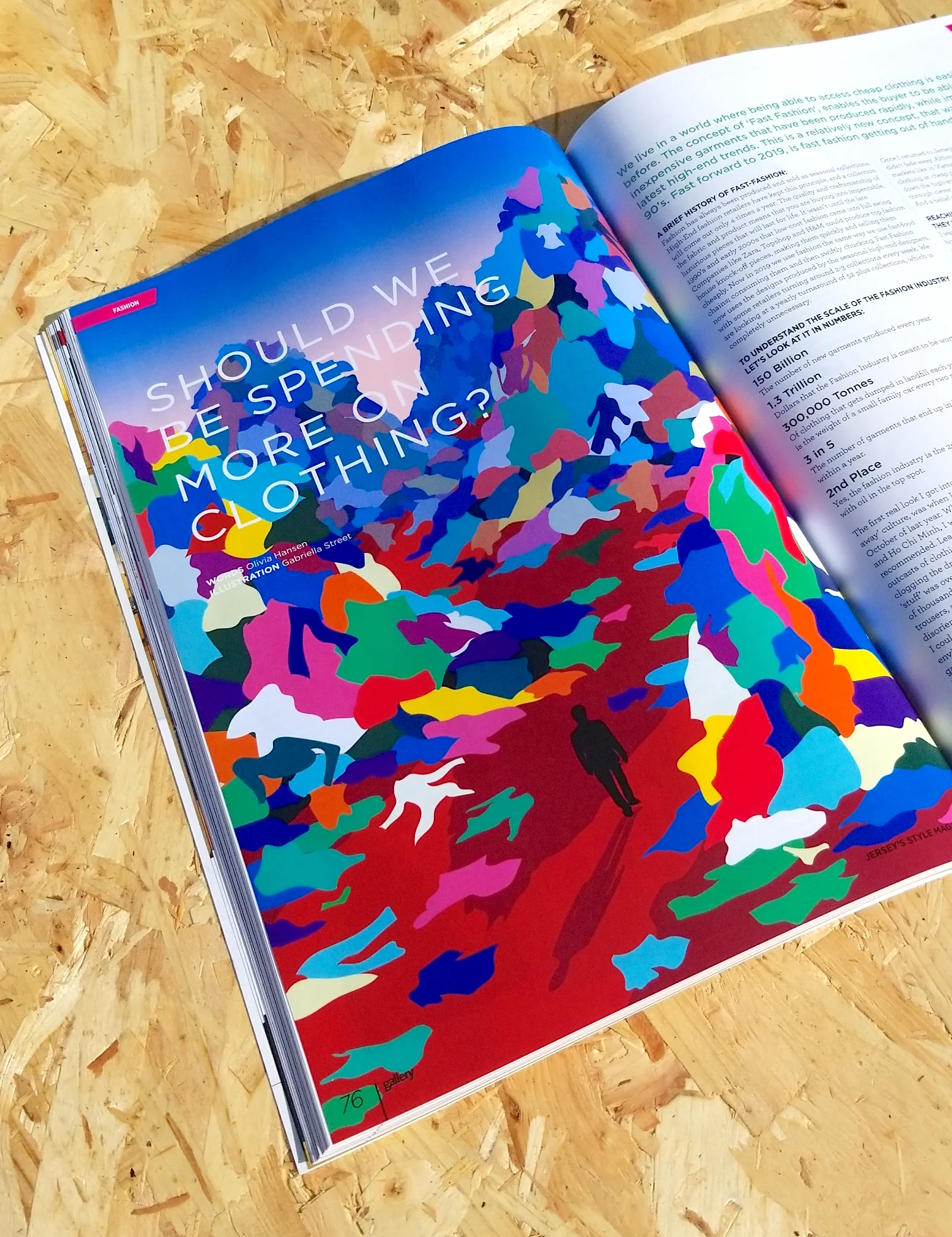 Fast Fashion Illustration Gallery Magazine Gabriella Street