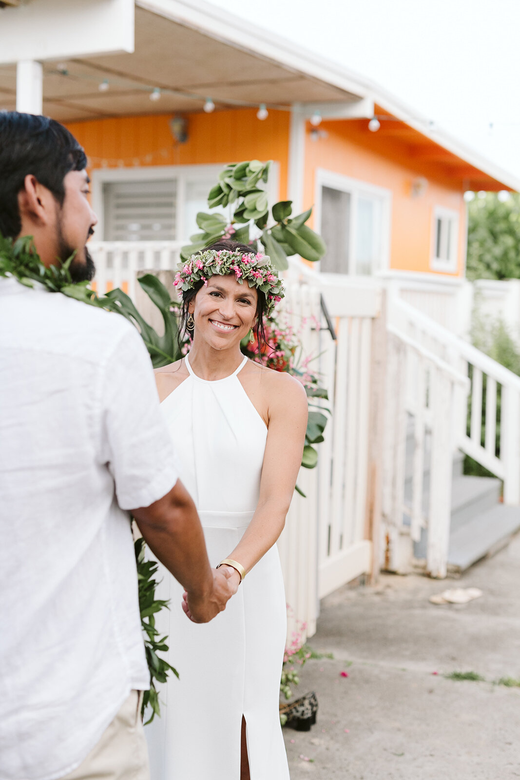 Mokuleia-North-Shore-Hawaii-Beach-House-Wedding-ceremony