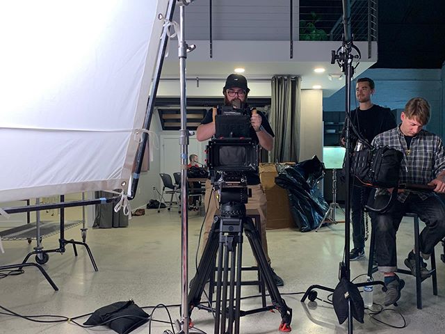 Over the weekend I bopped over to Cincinnati for a quick couple of projects. One of them was with @hambonecollective where I got to be in *front* of the camera. It&rsquo;s always great to hang out with some proper professionals. Thanks @justinboh @ab