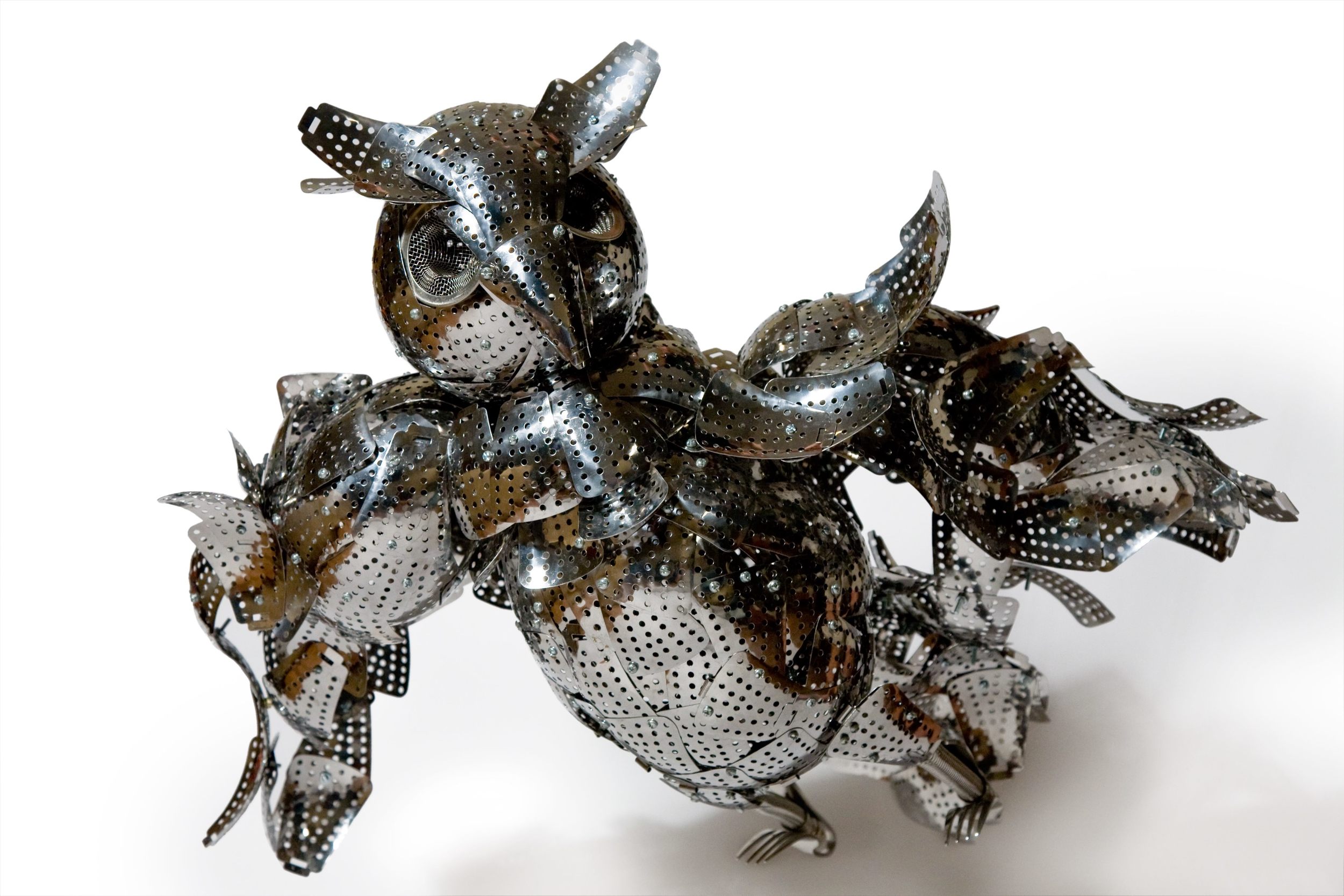 Stainless Steel Owl