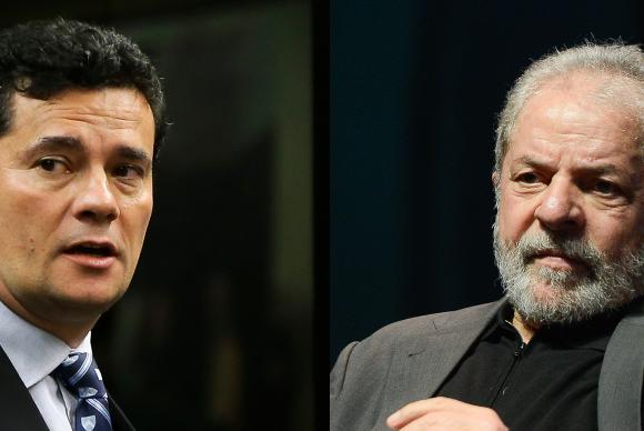 Federal Judge Sergio Moro and former President Lula
