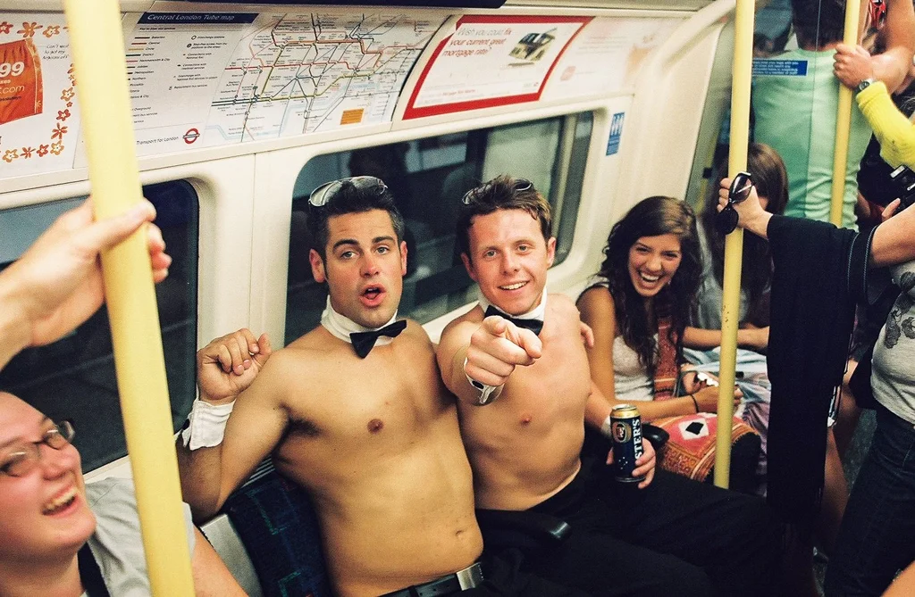 The Tube, London.
