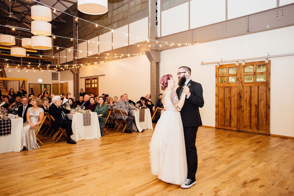 Siobhan and Bill's first dance.
