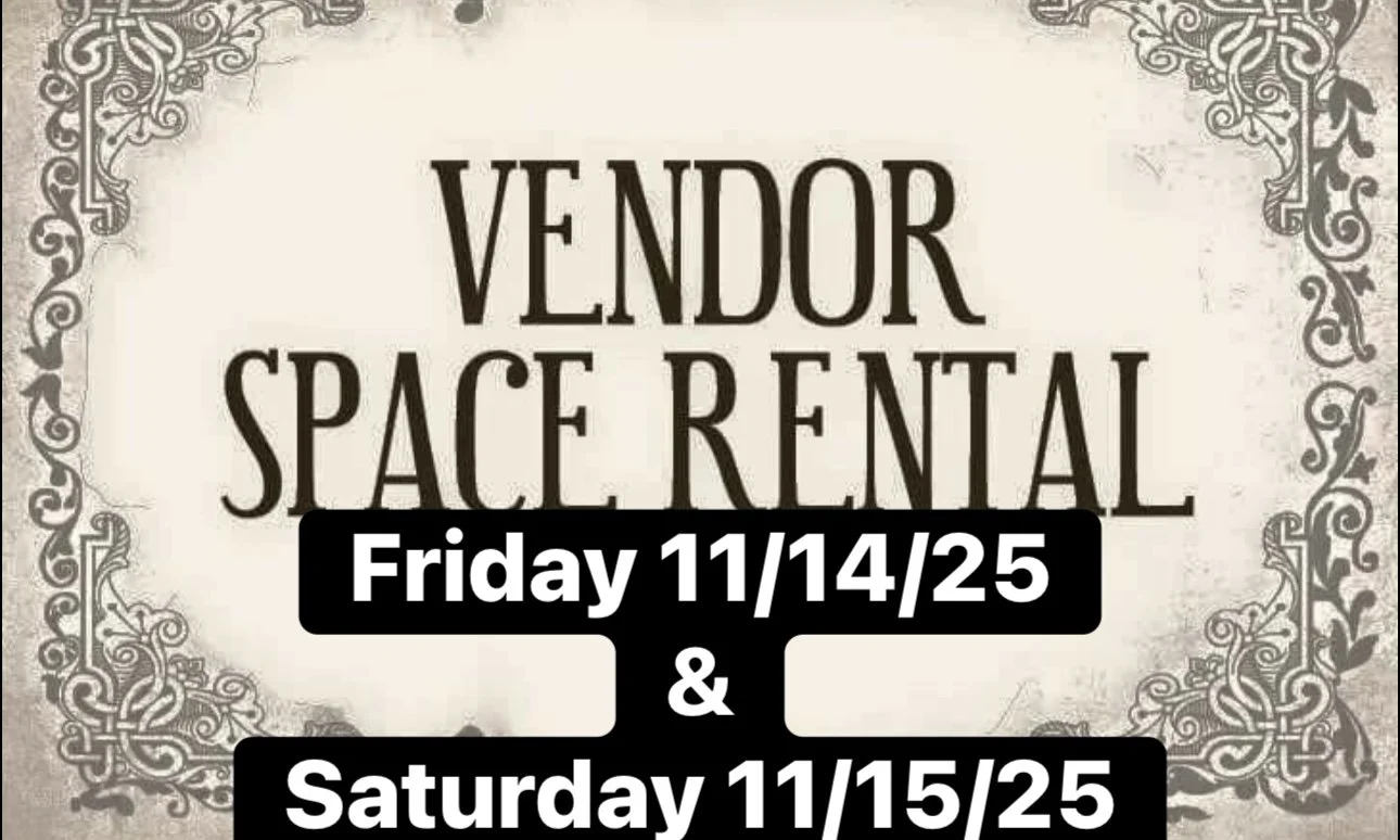 Vendor space (Friday & Saturday)