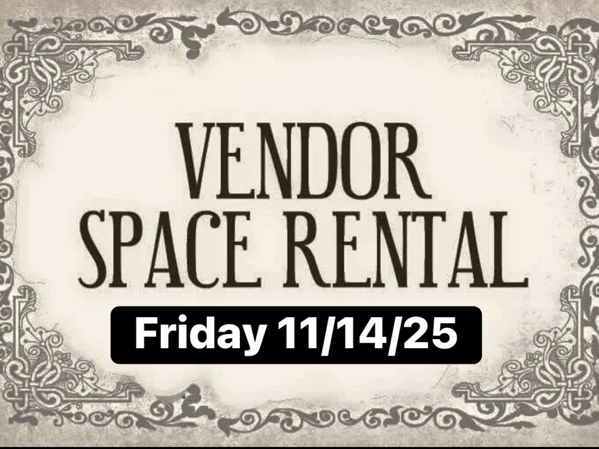 Vendor Space (Friday 11/14/25)