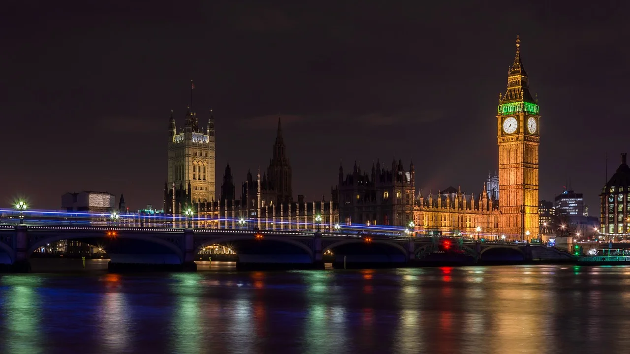 London Bridge, Big Ben & the Houses of Parliament.