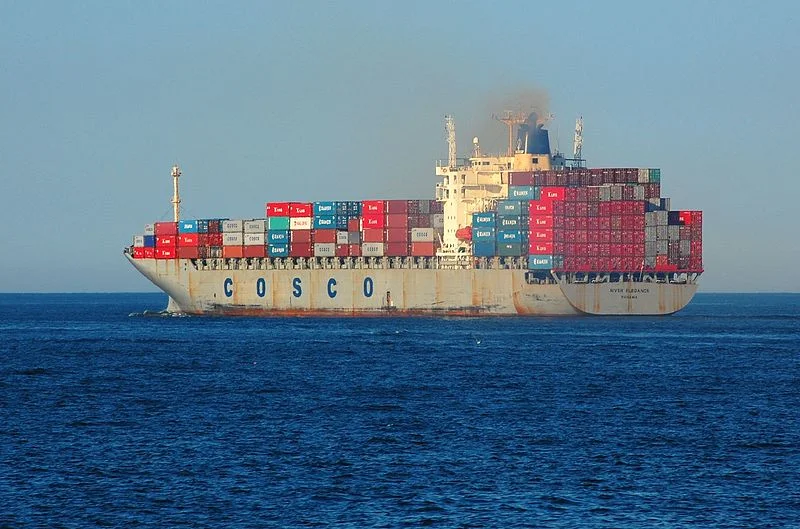 Chinese COSCO Freighter (Fletcher6)