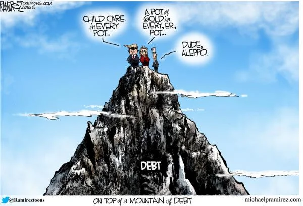 Source: MichaelPRamirez.com http://www.zerohedge.com/news/2016-09-17/its-still-debt-stupid