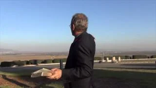 Dr. Thiel in Tel Megiddo, Israel.