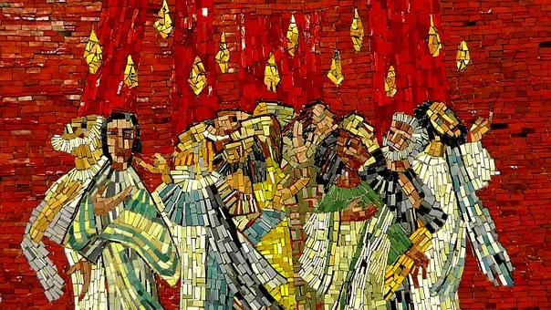Artist Depiction of Pentecost (Pixabay)