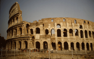 Colosseum of Rome photo by Joyce Thiel.gif
