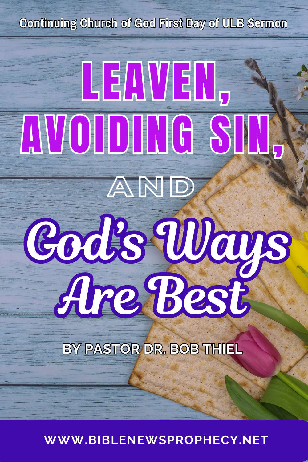 Leaven, Avoiding Sin, and God's Ways Are Best — Bible News Prophecy Radio
