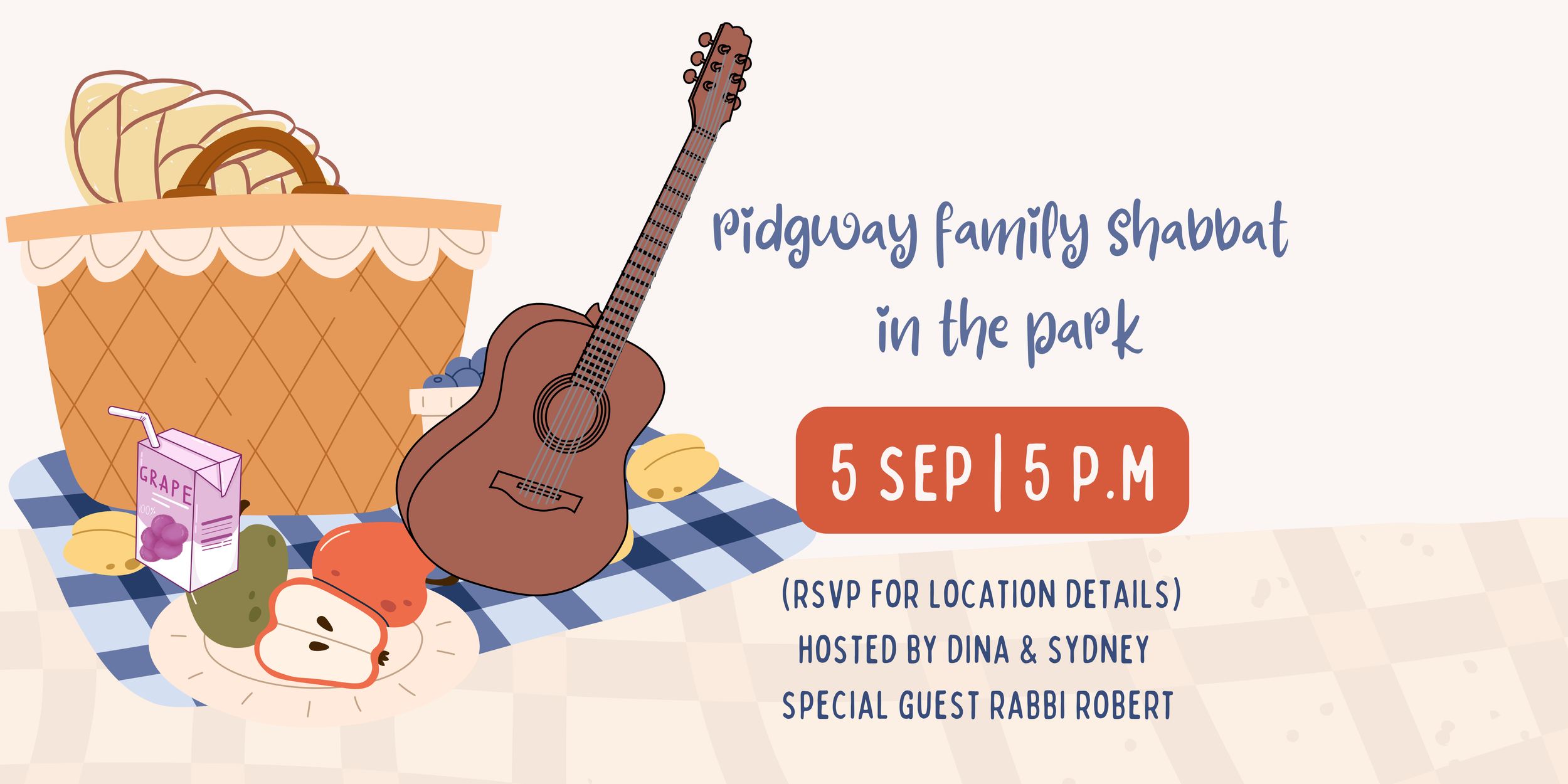 Family Shabbat in the Park, Ridgway