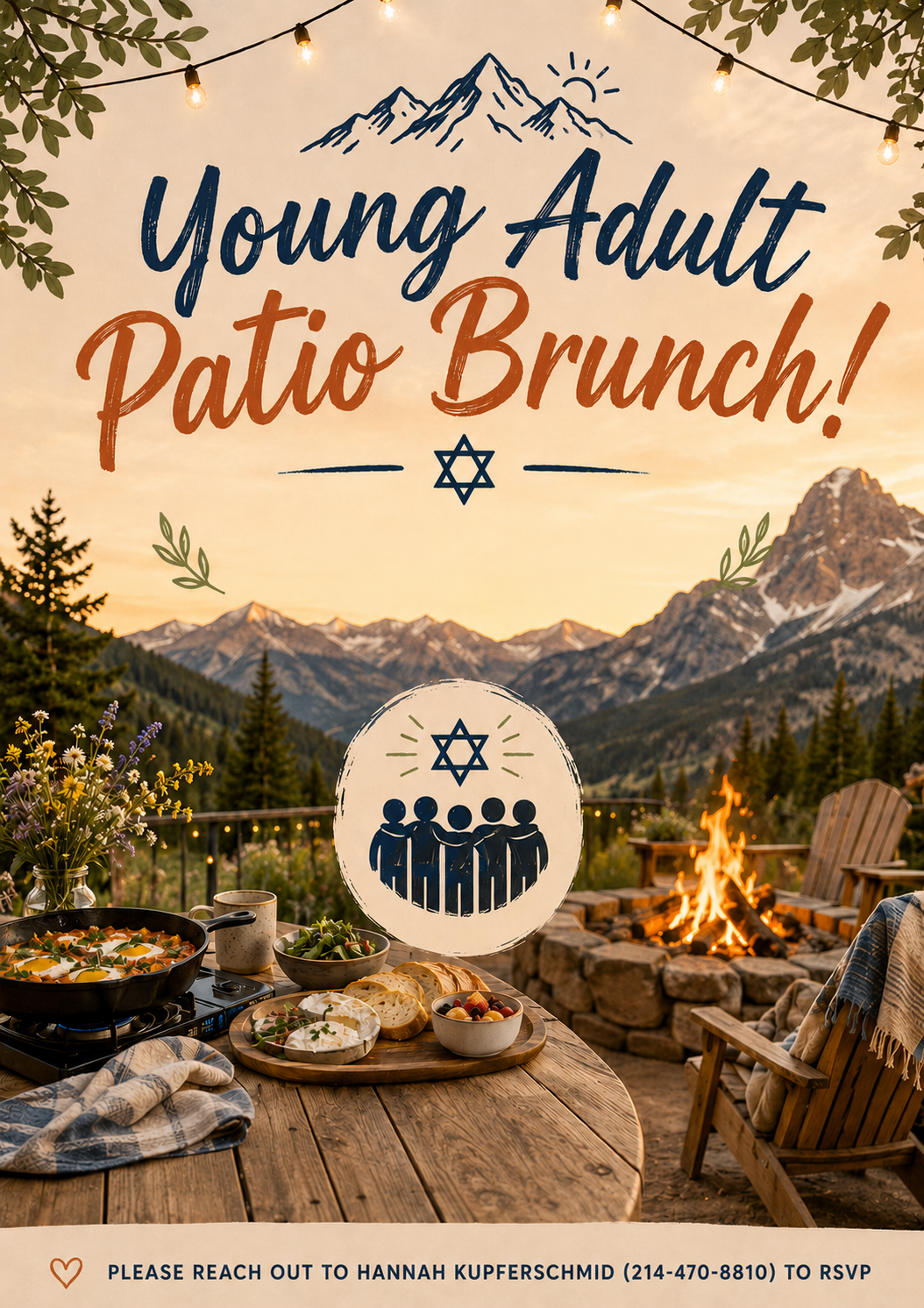 Young Adult Moroccan Brunch with Chef Dustin Chilton