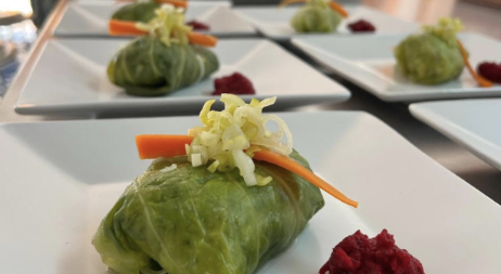 Cooking with Jeffrey Kramer and Steve Hertzfeld at Ah Haa!