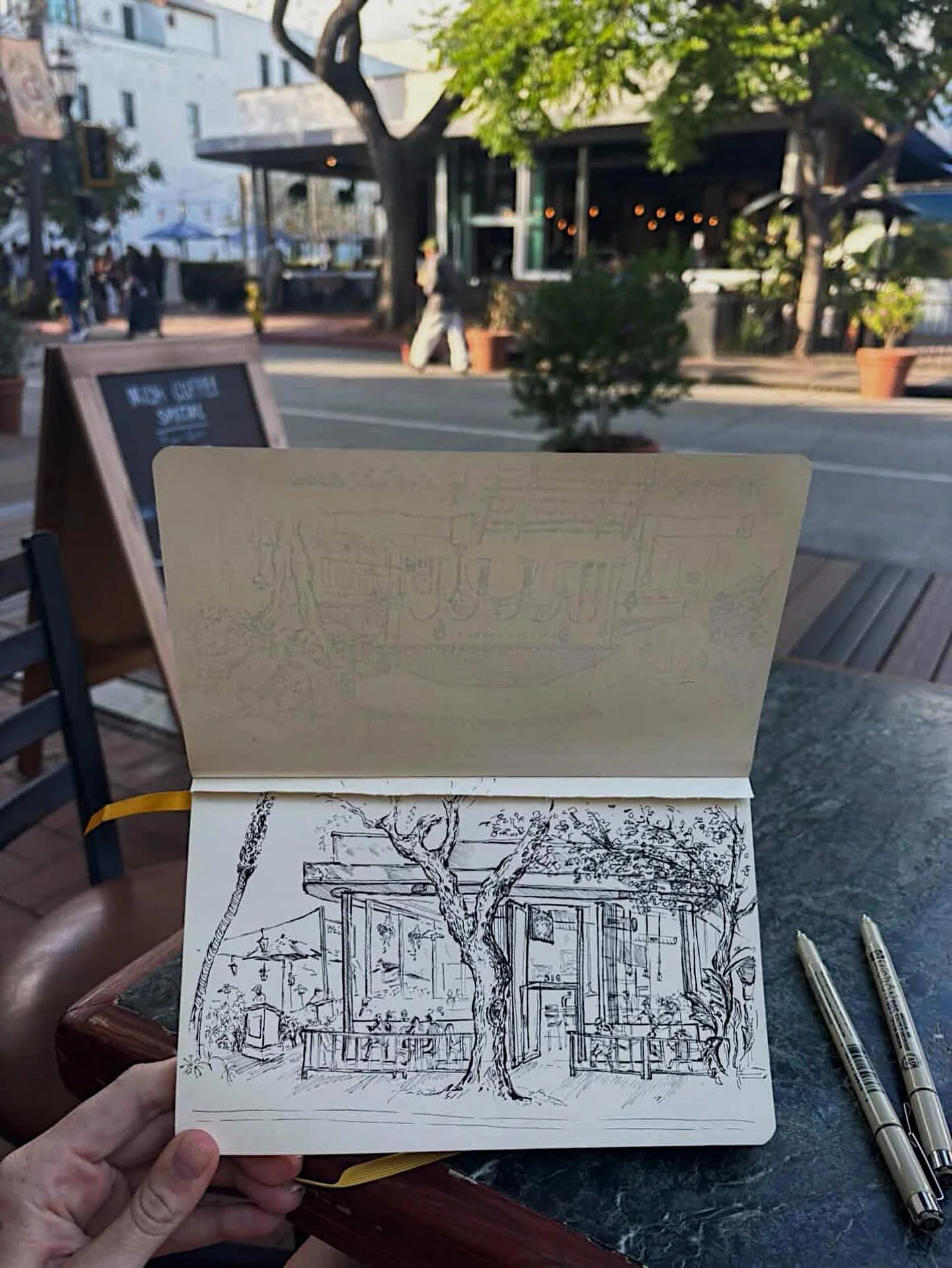 Amazing sketch of our State Street location by @jrbjournal 👏🍻

#InstitutionAleCoSb #StateStreet