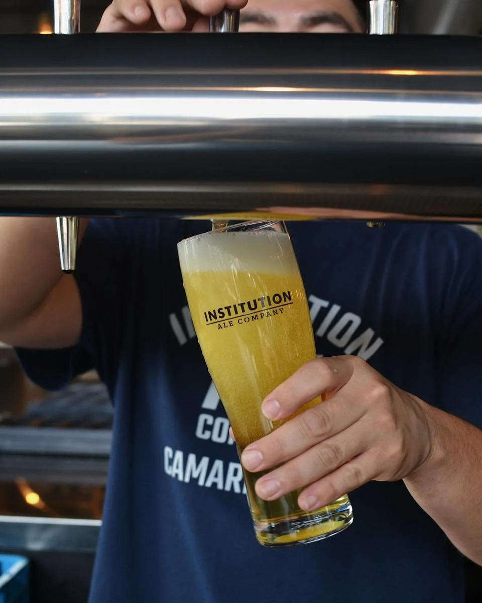 Cold beer flowing all day long! Come grab a pint to celebrate making it half way through the work week. Happy hour is from 3-6pm! 

#InstitutionAleCoSb #StateStreet