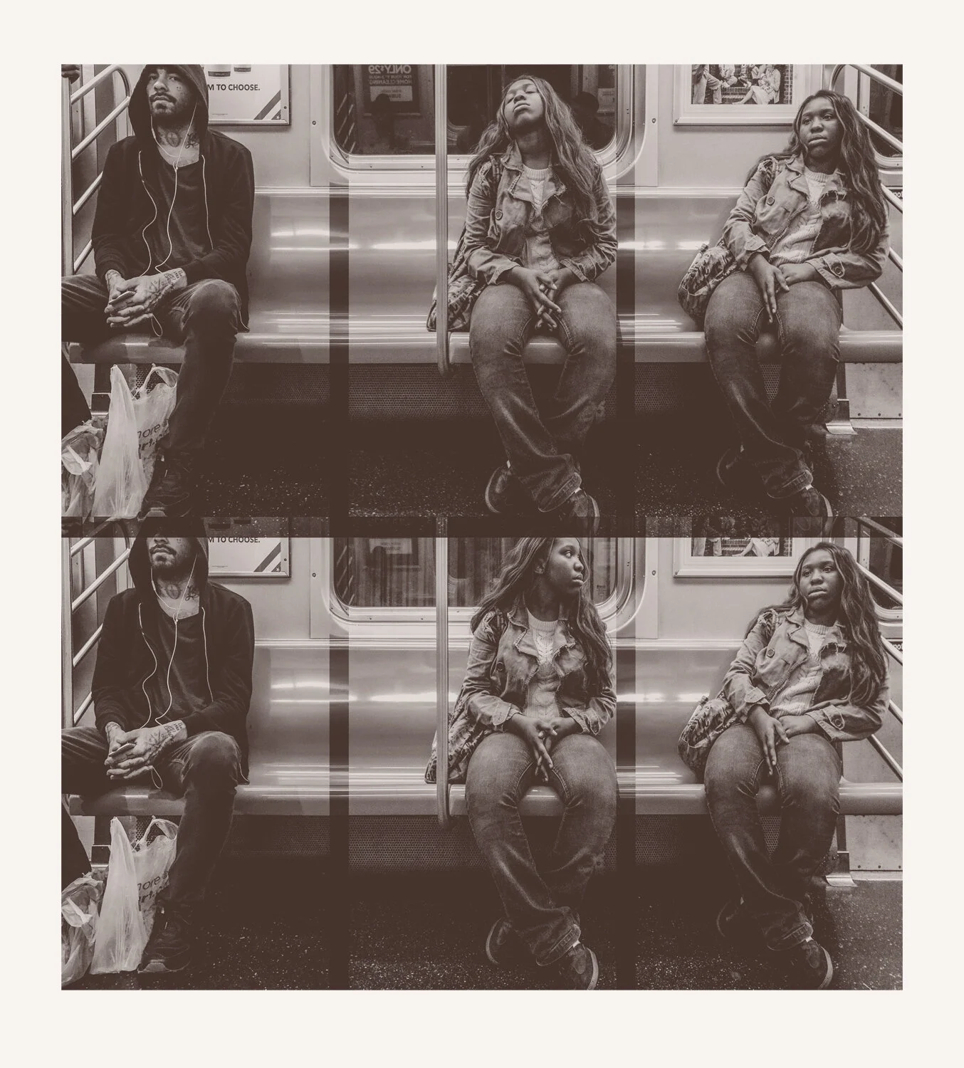 J 2 Manhattan & Back 24-7-365 Part 2 #021, 2018. C-print.