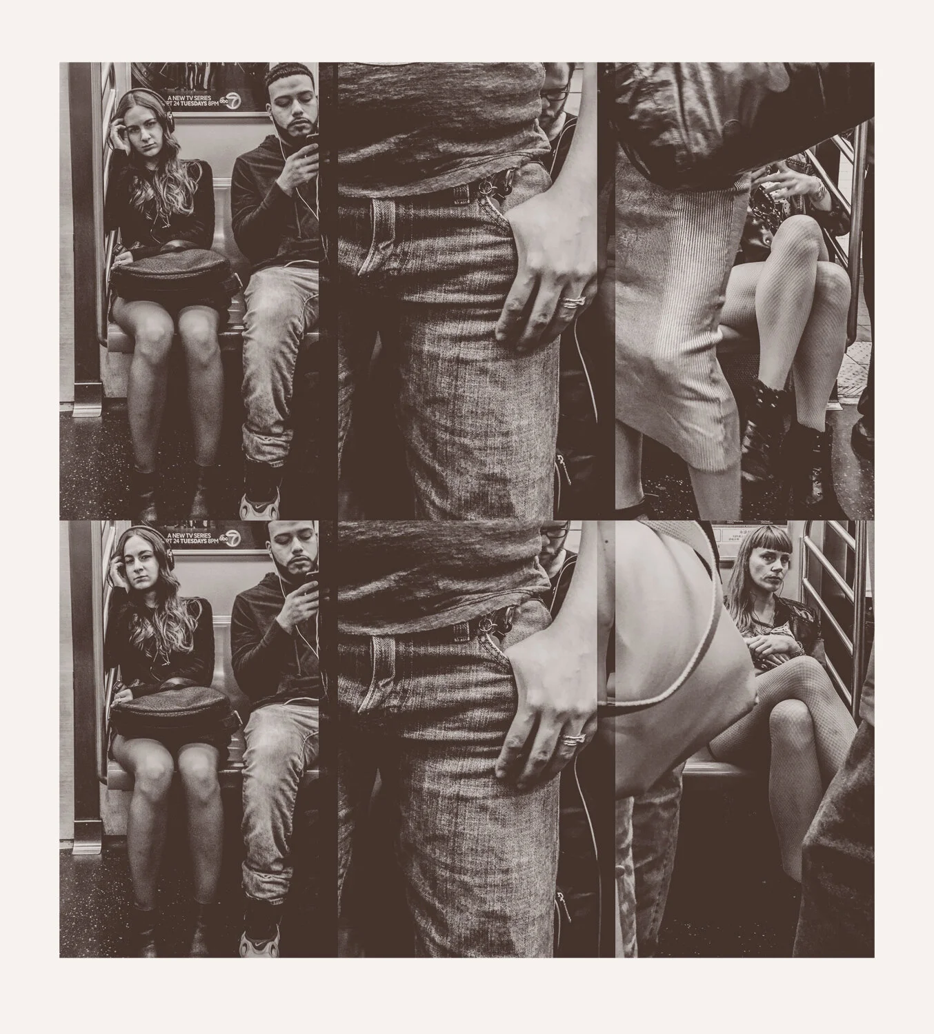 J 2 Manhattan & Back 24-7-365 Part 2 #021, 2018. C-print.
