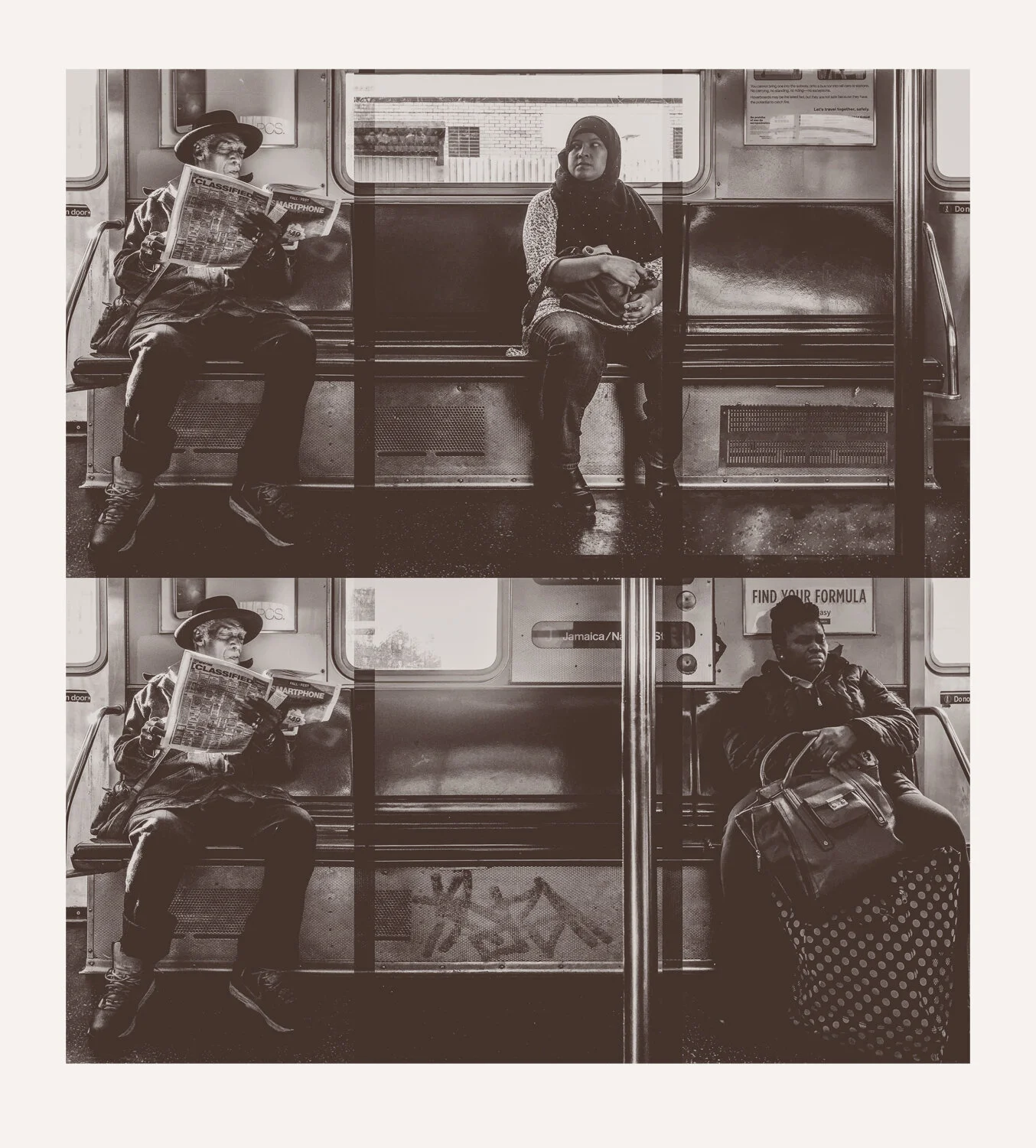 J 2 Manhattan & Back 24-7-365 Part 2 #021, 2018. C-print.