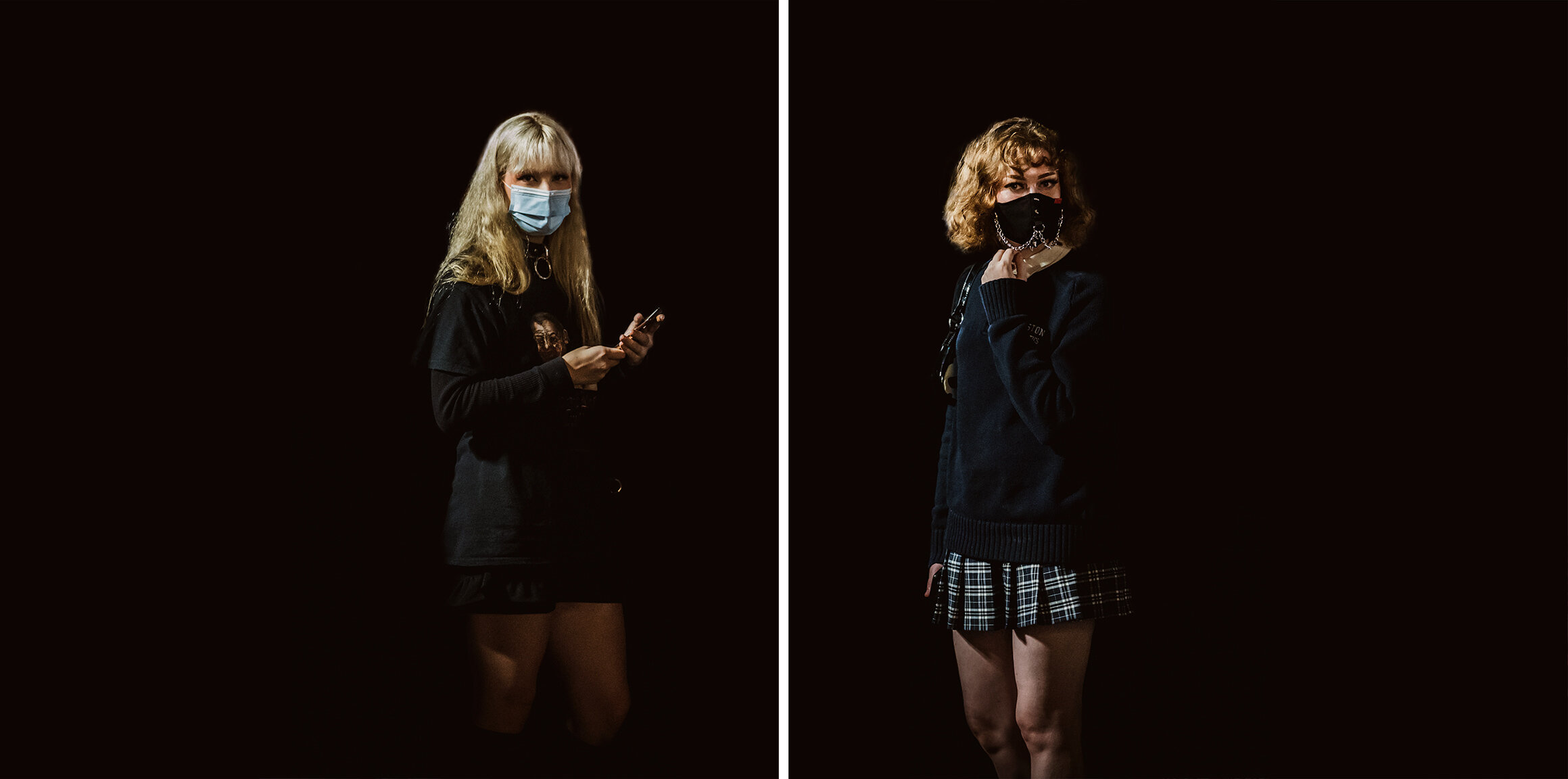  Nocturnal Creatures - #11, Diptych, 2021. C-print. 