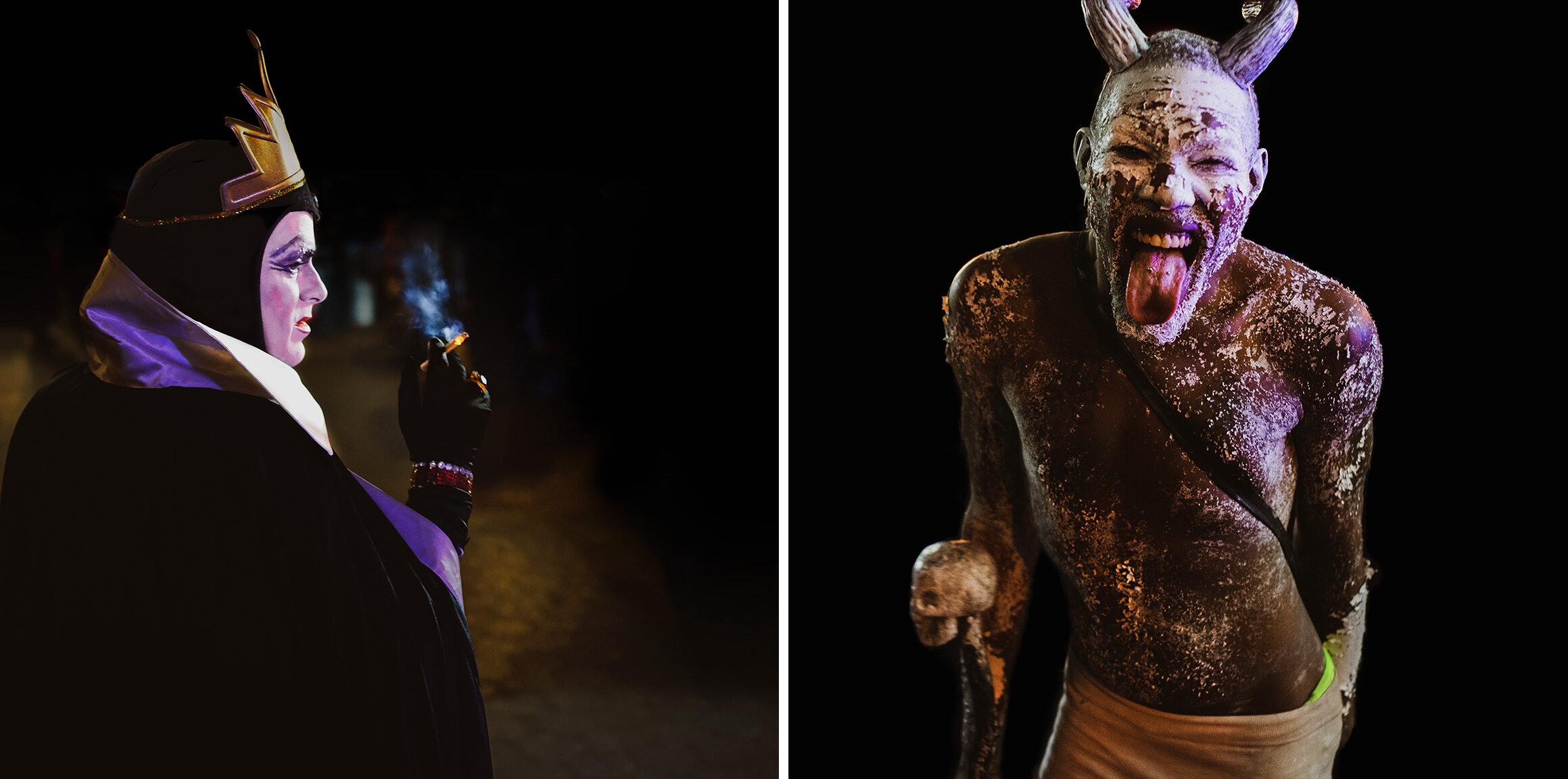  Nocturnal Creatures - #12, Diptych, 2021. C-print. 