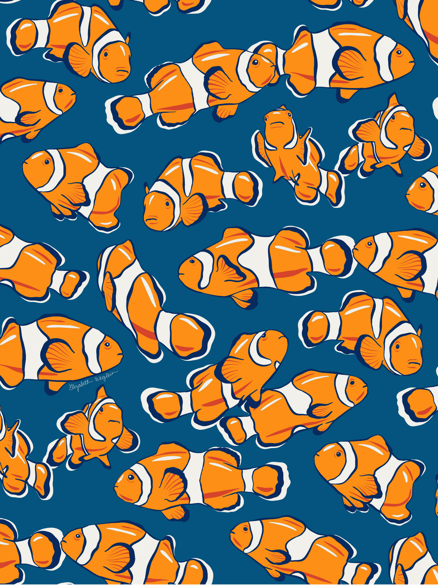 Clownfish pattern