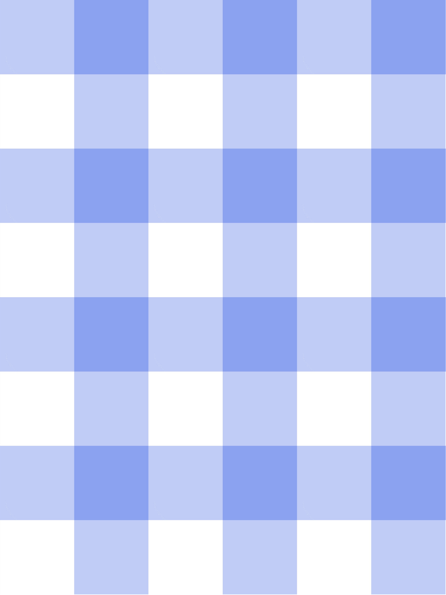Periwinkle gingham pattern