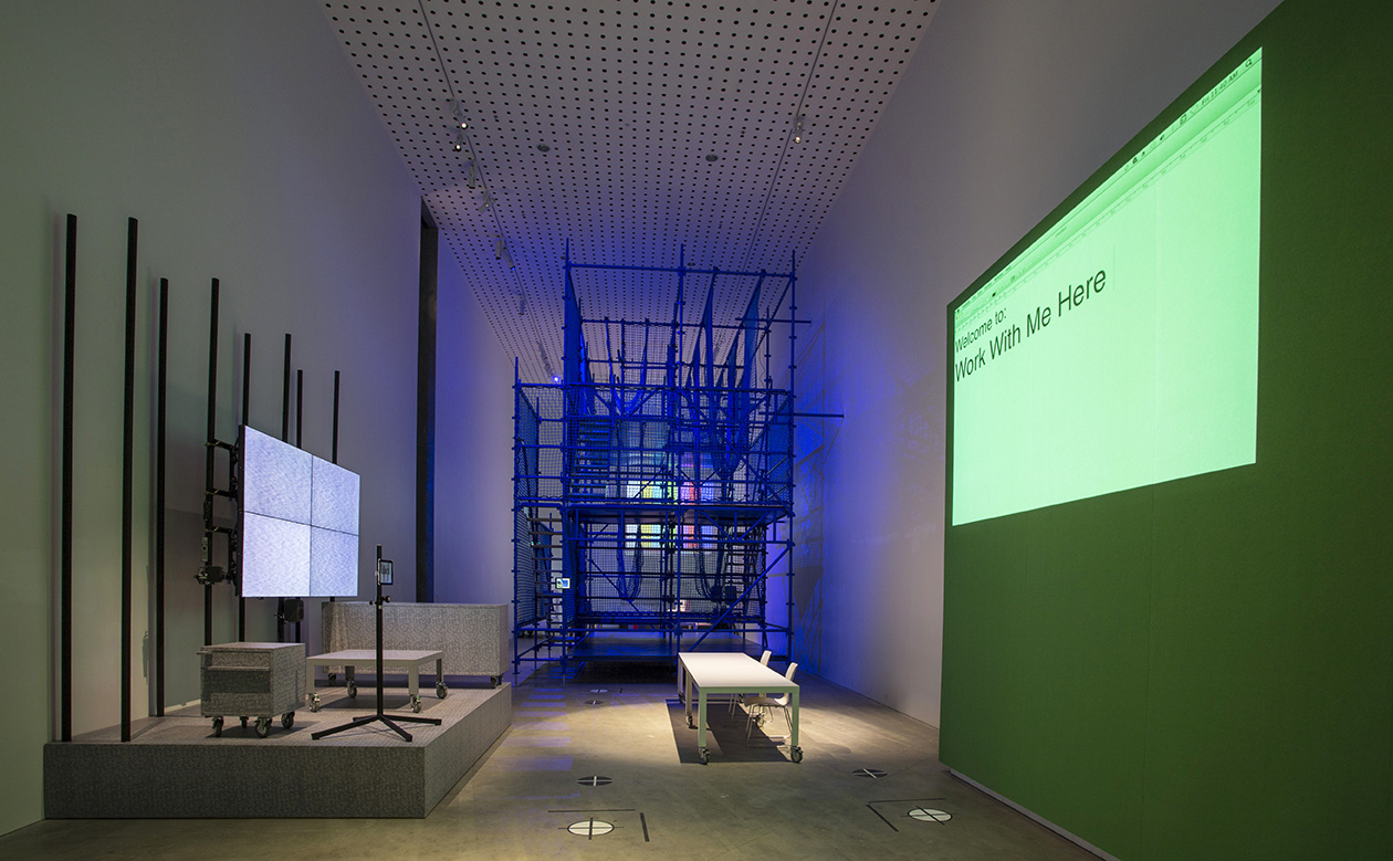 Work With Me Here, 2015, Sculptural Installation