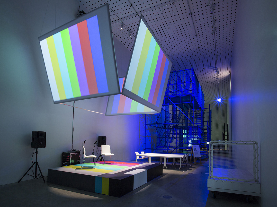 Work With Me Here, 2015, Sculptural In stallation