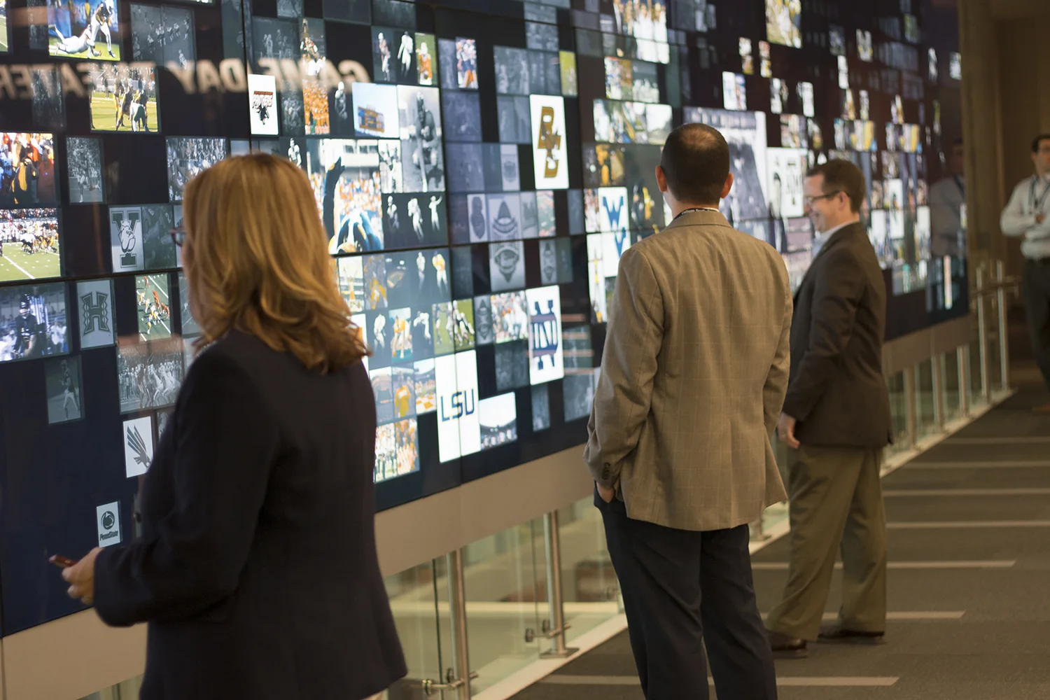 CALS attendes tour the Hall of Fame