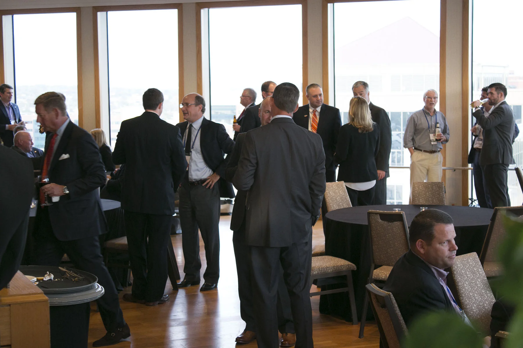 CALS Monday Reception at Bentons on the top floor of the Westin Crown Center