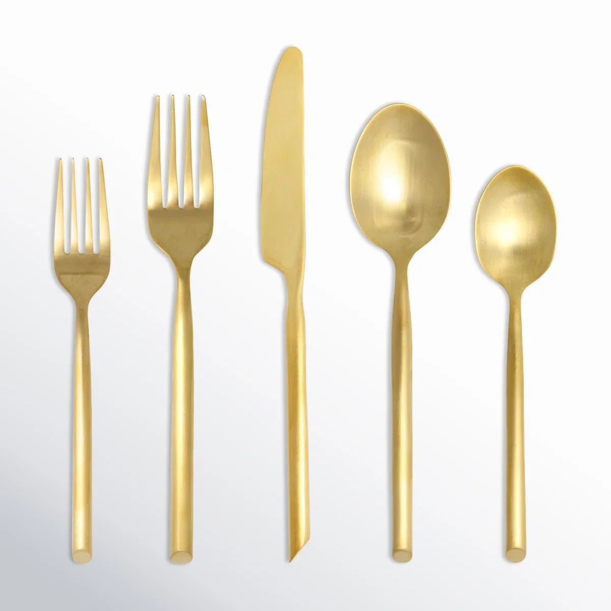 Fortessa Capri 20 Piece Gold Flatware