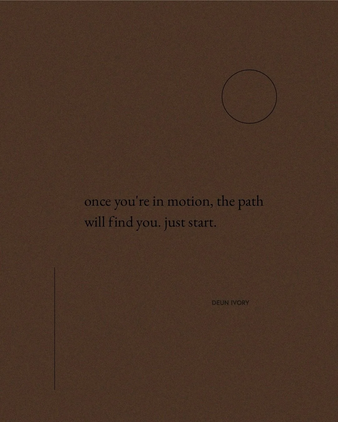 todays reminder: once you&rsquo;re in motion, the path will find you. just start. 🌸

#reminders #findingyourway #mindset #creativeprocess
