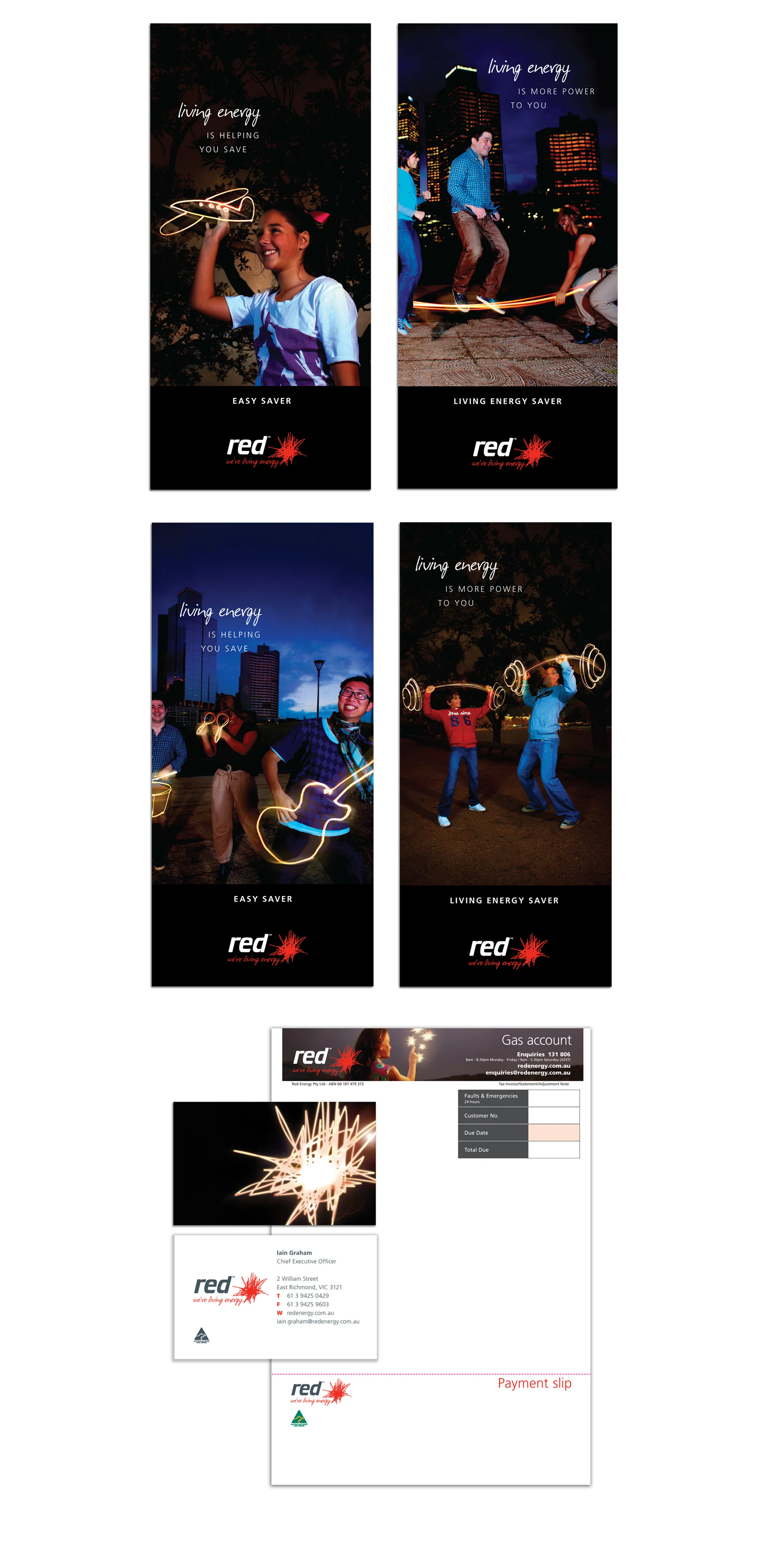 Red Energy collaterols/bill