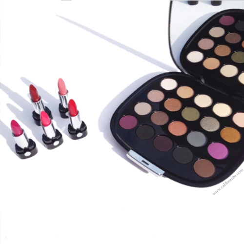 The Sofia Lipstick Set along with the Free Spirit Eyeshadow Palette which I am currently loving. 