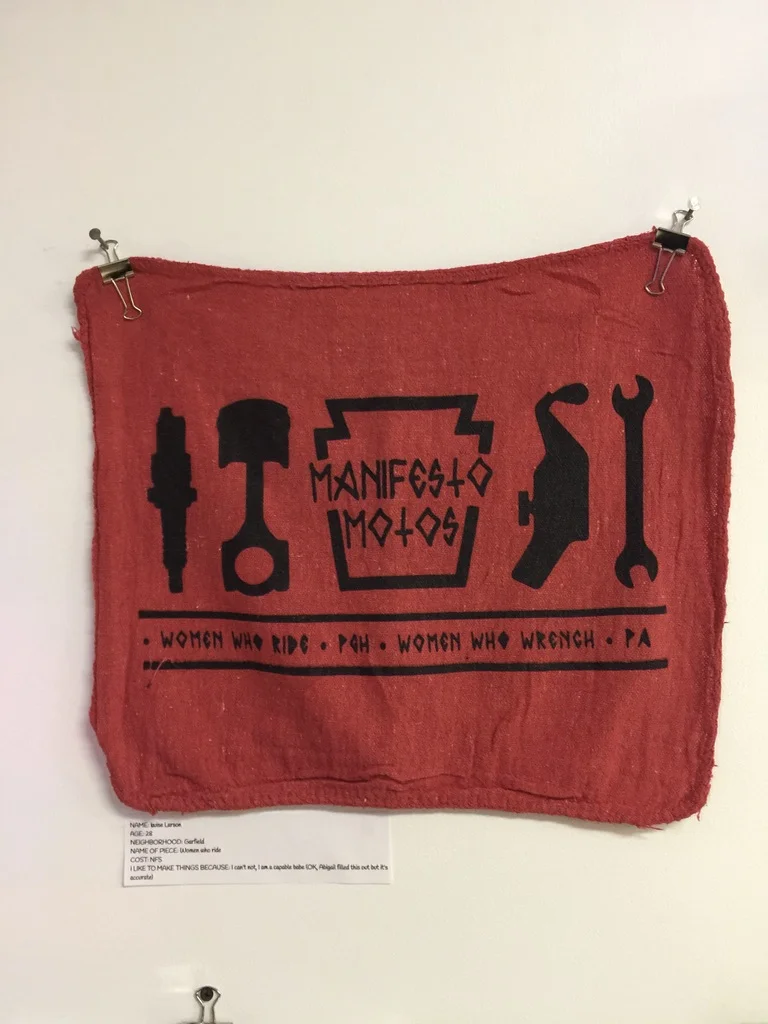 Manifesto Moto Shop Rag