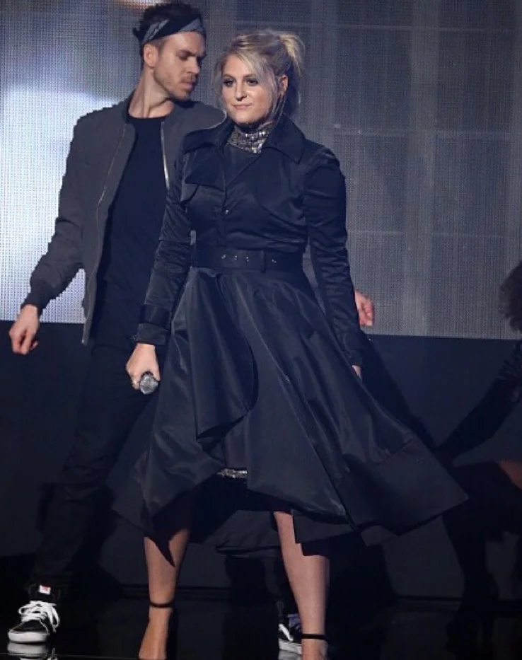 2015 American Music Awards with Meghan Trainor
