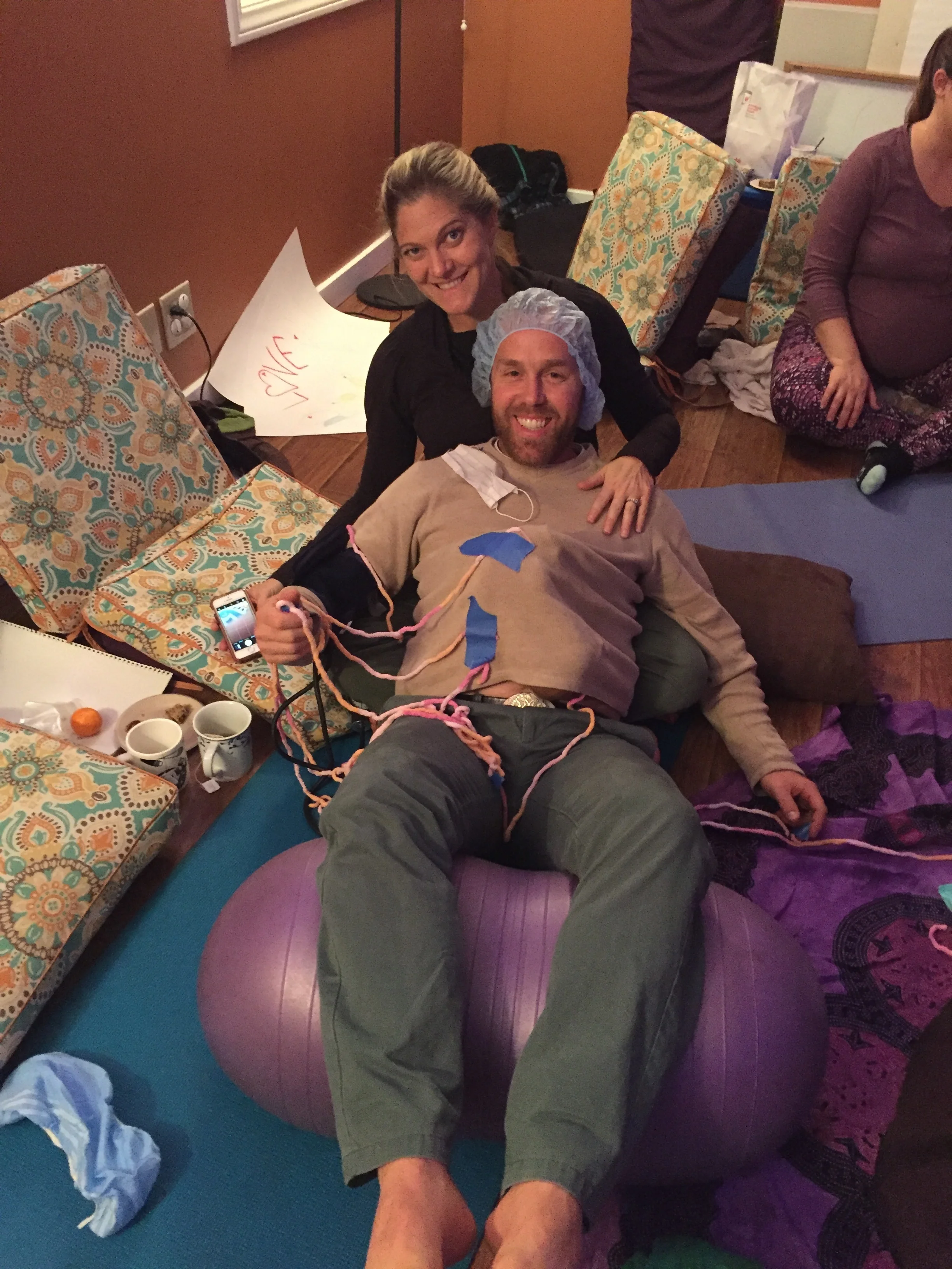 birthing From within class participants experiencing medical-support-in-awareness