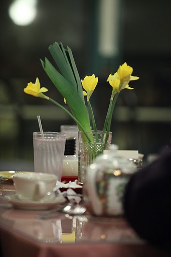  Fresh Daffodils and Leeks are the hallmarks of any St. David's Day gathering.