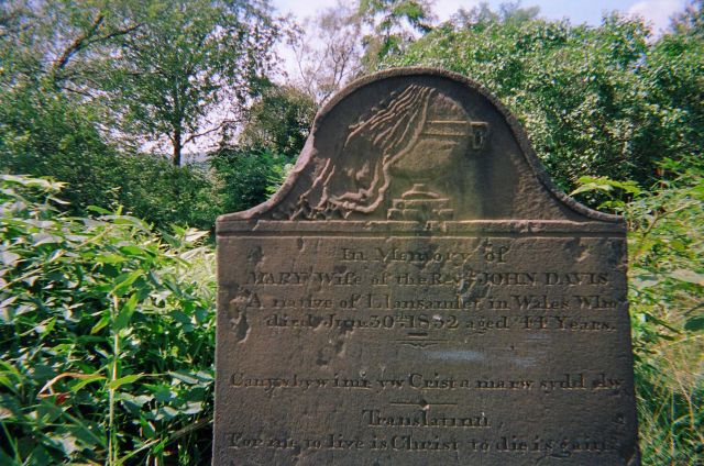 The Reverend John Davis and his wife Mary were among the twenty Welsh families who were brought to Carbondale from Wales by the Delaware and Hudson Canal Company in the late 1820s for the specific purpose of teaching the D&H the techniques and procedures of deep underground anthracite coal mining.