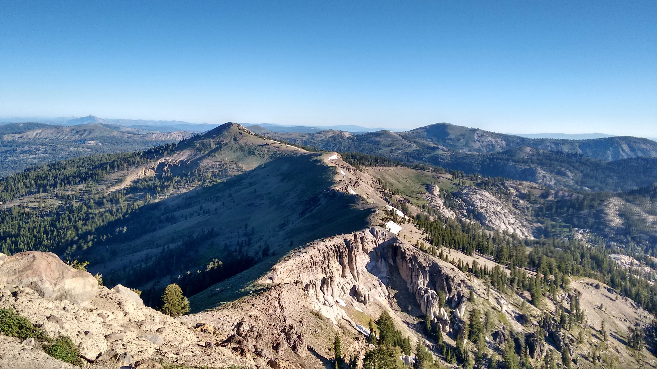 Castle Peak to Basin Peak to Andesite Peak 