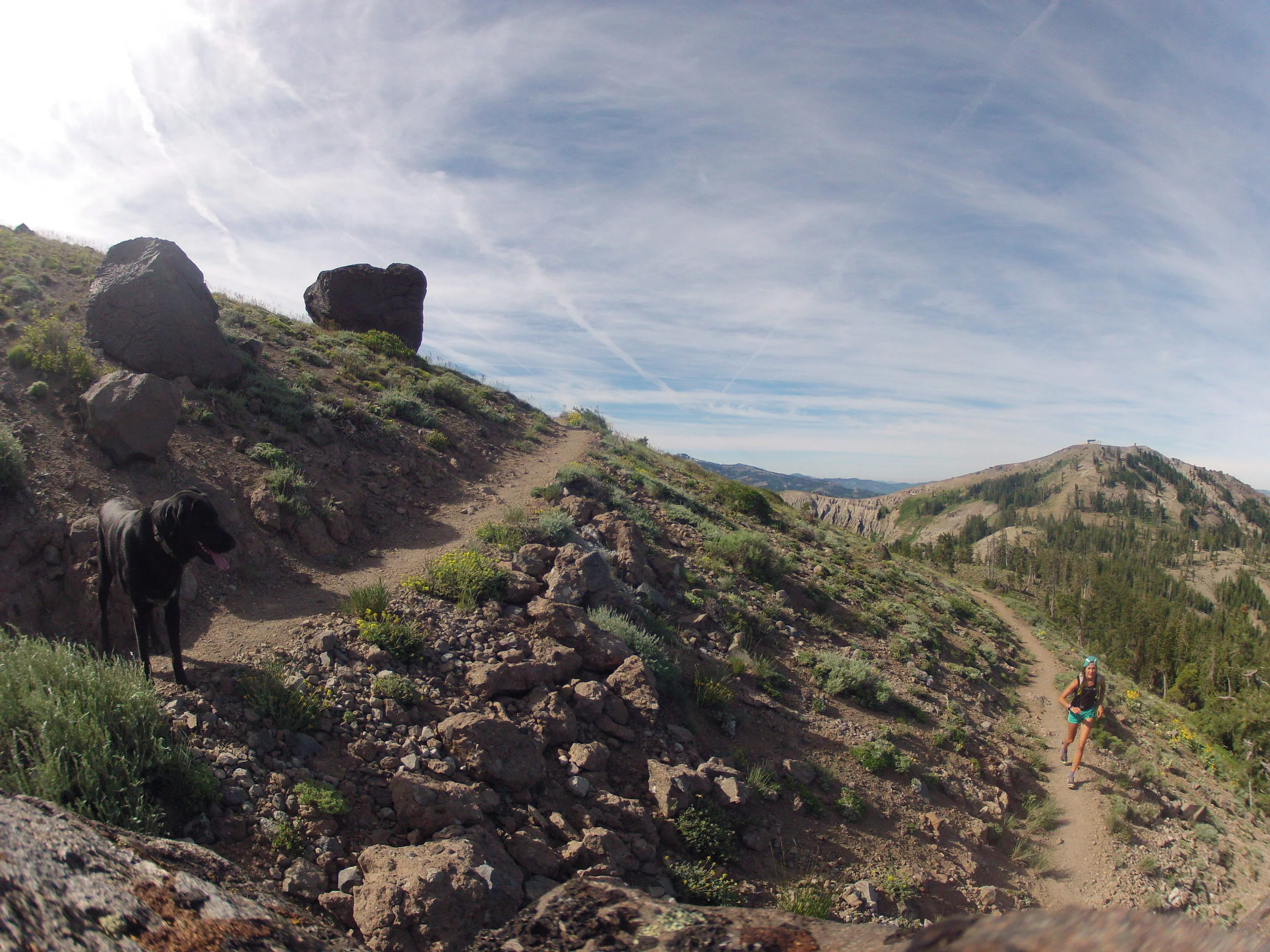 Donner Peak to Judah Peak to Lincoln Peak to Anderson Peak to Tinkers Knob