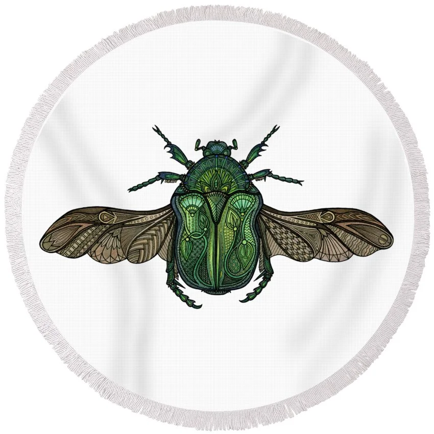 Round Beach Towels