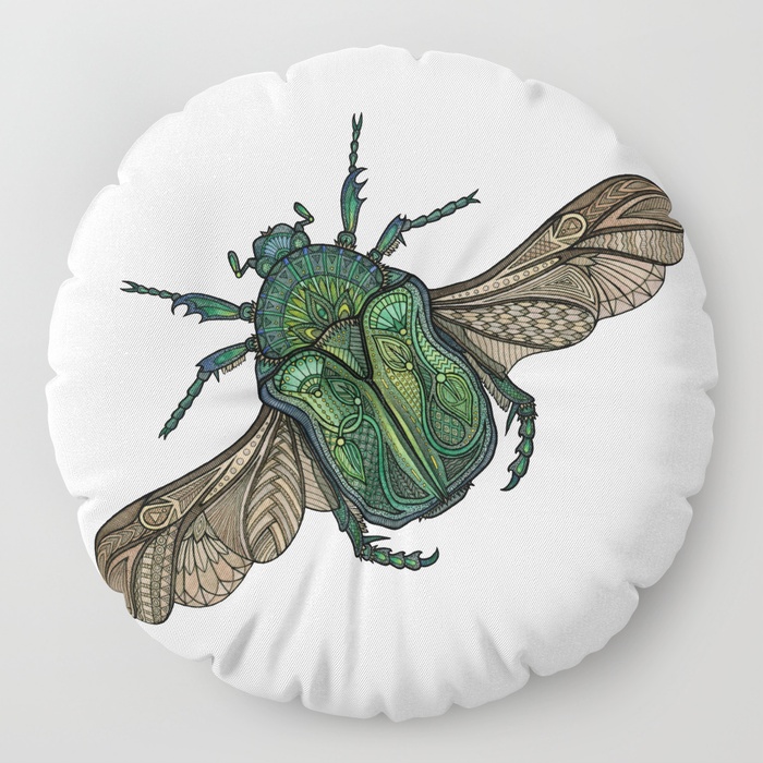 Round Floor Pillows