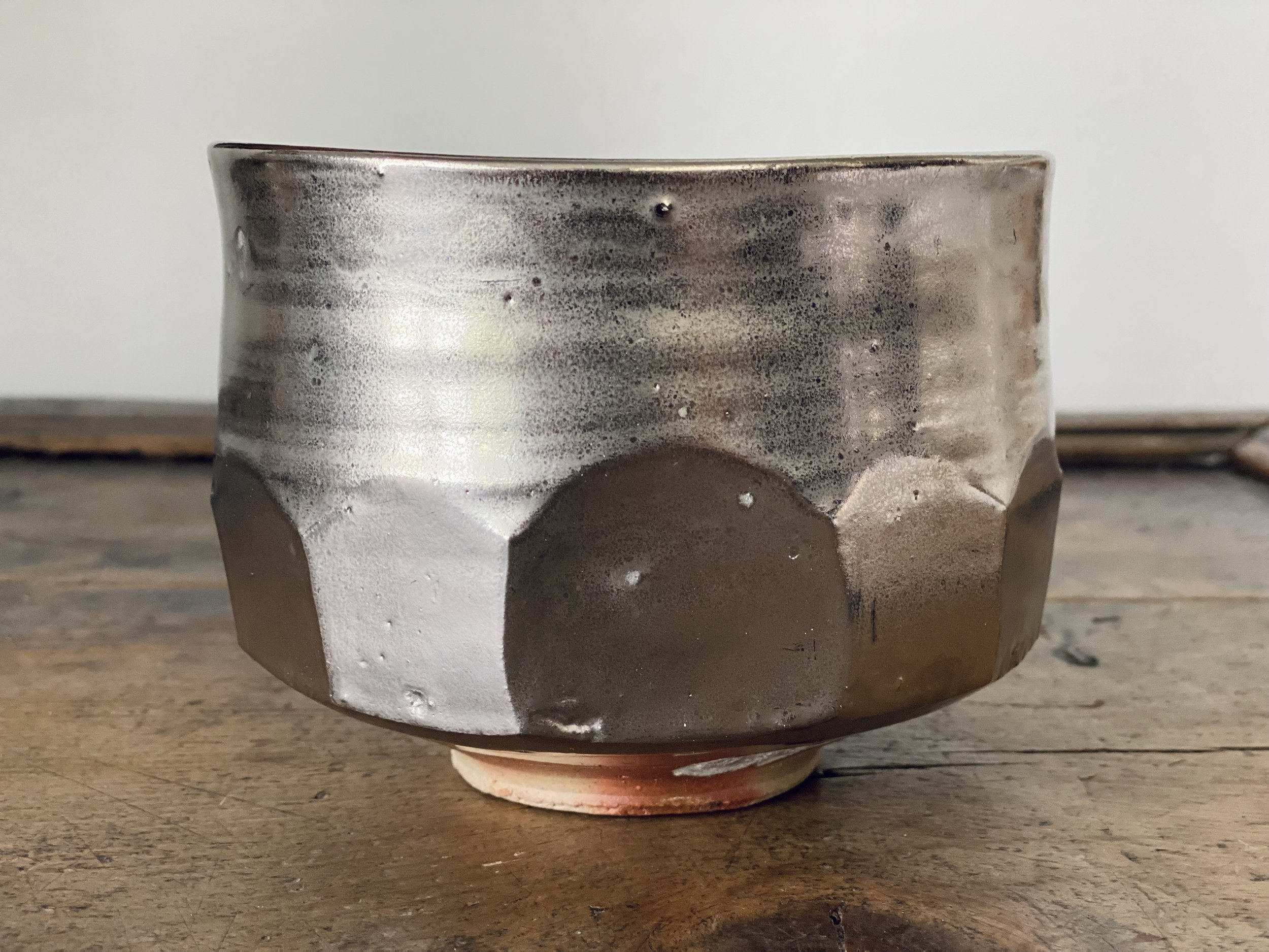 Teeschale facettiert - Faceted Chawan