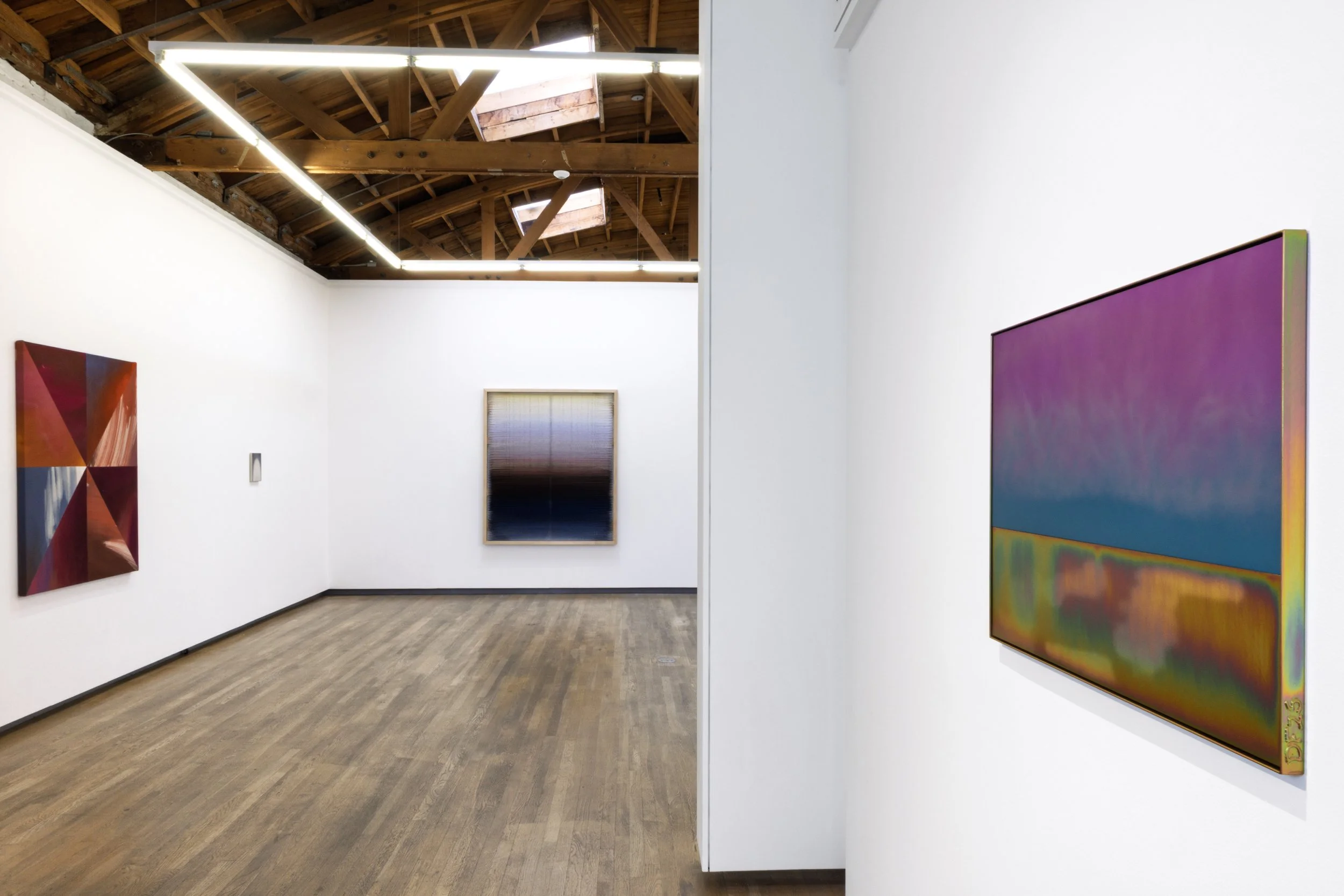  Installation view,  Infinity’s Edge,  Nazarian / Curcio Gallery, Los Angeles, November 8 – December 20, 2025.  Courtesy of Nazarian / Curcio. 