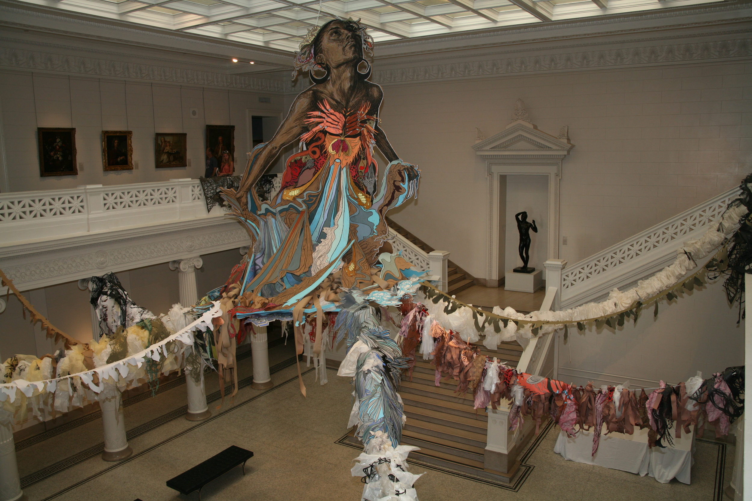   Thalassa , a site-specific installation at the New Orleans Museum of Art, 2011. ( Photo :&nbsp;Tod Seelie)&nbsp; 